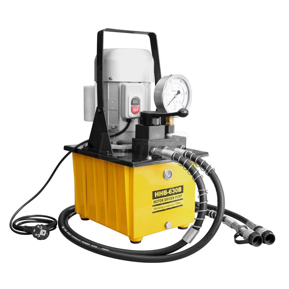 Elektrická hydraulická pumpa s tlakomerom HHB-630B (1)
