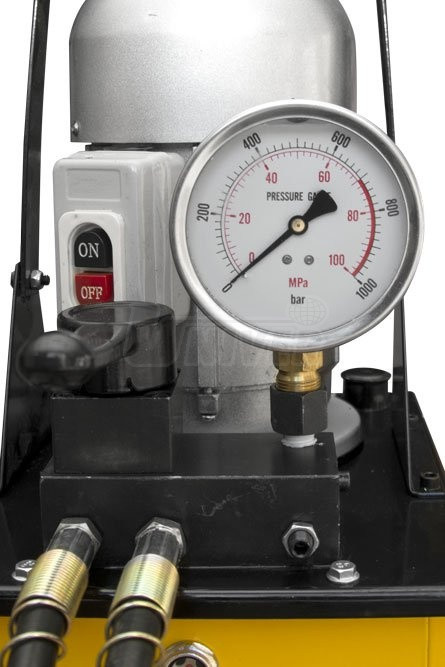 Elektrická hydraulická pumpa s tlakomerom HHB-630B (2)