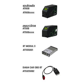 Prístroj na meranie emisií výfukových plynov ATAL GAS DUO (2)