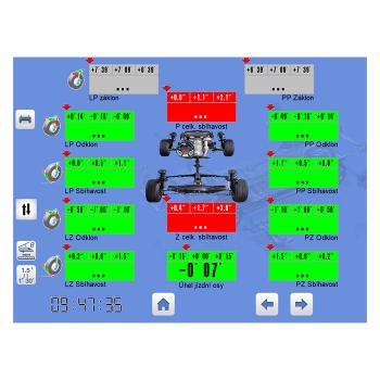 Prístroj na meranie geometrie kolies UNIPROFIX-CS COMFORT (8)