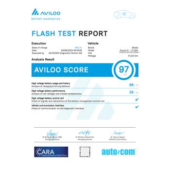 Systém na zistenie stavu batérií elektrických vozidiel Autocom AVILOO (3)