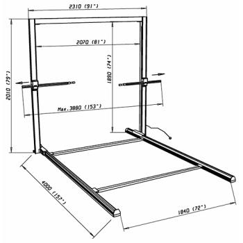 Priestorový systém pre meranie karosérií Autorobot 300C+ (4)