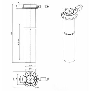 Jednopiestový zdvihák Consul 1.40 MDA (2)