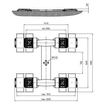 Jednopiestový zdvihák Consul 1.40 MDA (3)
