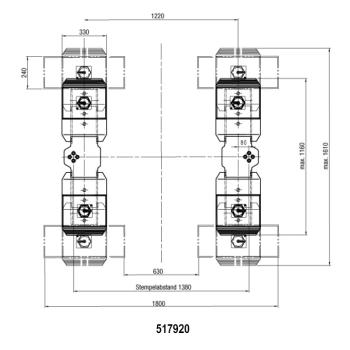 Dvojpiestový zdvihák Consul 2.35 MK Optima (5)