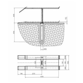 Dvojpiestový plošinový zdvihák Consul 2.35 MKF (2)