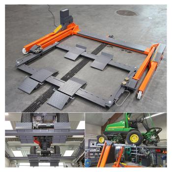 Pojazdný dvojstĺpový zdvihák Finkbeiner FHB3000-04 (8)