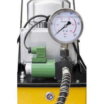 Nožná elektrická hydraulická pumpa s tlakomerom HHB-630E (2)