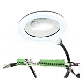 Držiak na spájkovanie s osvetlením U-ZD-11M-3 (2)