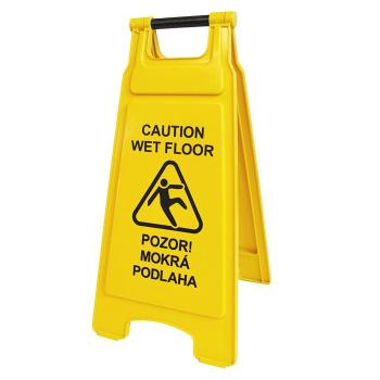 Výstražná ceduľa Pozor mokrá podlaha WS-2 (1)