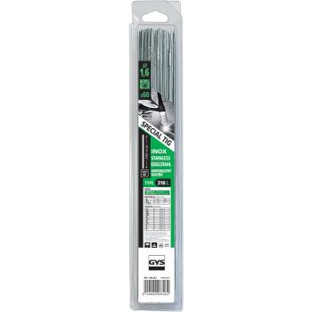 Zváracie tyčinky GYS TIG/WIG nerezová oceľ / INOX (316LSi) - blister (1)