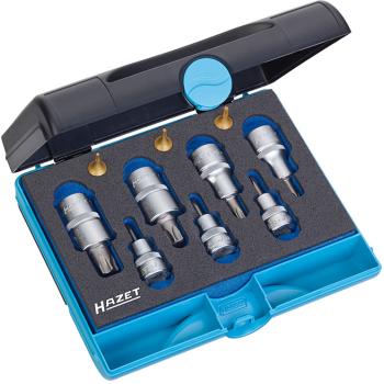 Sada zástrčných hlavíc TORX HAZET 1557/10 (1)