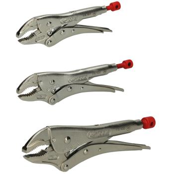 Škripcové klieště s polguľatým čeľusťami KSTOOLS (1)