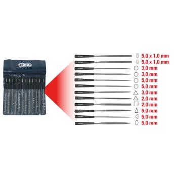 Sada ihlových pilníkov KSTOOLS 140.3050 (1)