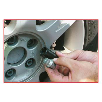 Sada kovaných hlavíc na hliníkové disky KSTOOLS 515.0885 (4)