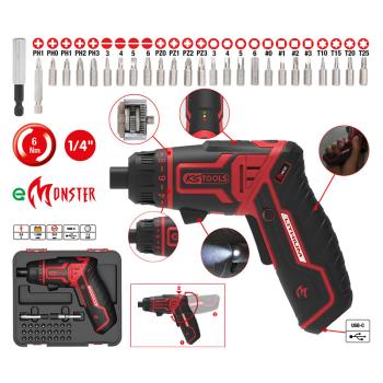 Aku skrutkovač na bity KSTOOLS eMONSTER 515.6500 (2)