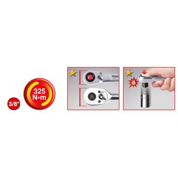 Račňa prepínací KSTOOLS SLIMPOWER 920.3890 (2)