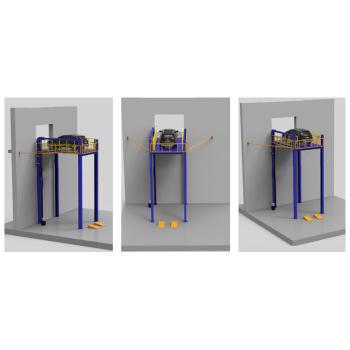 Plošinový výťah pre automobily LGH3-5 (2)