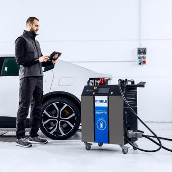 Nabíjacia stanica so systémom zistenia stavu batérií elektrických vozidiel MAHLE E-HEALTH Charge (1)