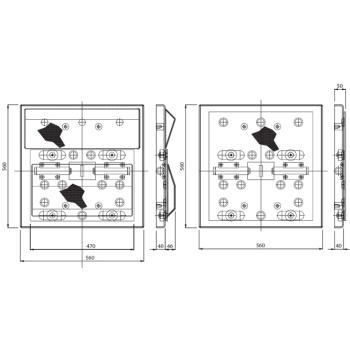 Prístroj na zisťovanie vôle zavesenia kolies a riadenia OMA 547 (2)