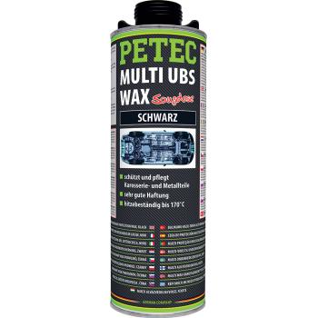 PETEC Multi UBS Wax Schwarz - Ochranný vosk (čierny) (1)