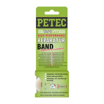 PETEC Reparaturband transparent - Samozvariteľná páska (1)