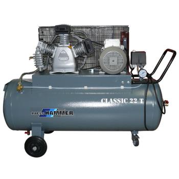 Piestové kompresory CLASSIC 17 - 55 (ležaté vzdušníky) (2)