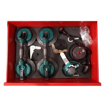 Vozík s náradím na opravy a montáž skiel VBSA SERV-OPB-DELUXE (9)