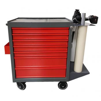 Vozík s náradím na opravy a montáž skiel VBSA SERV-OPB-DELUXE (1)