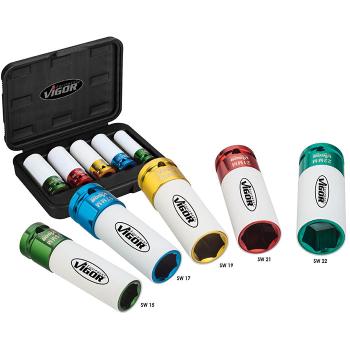 Sada kovaných hlavíc na hliníkové disky VIGOR V2257 (1)