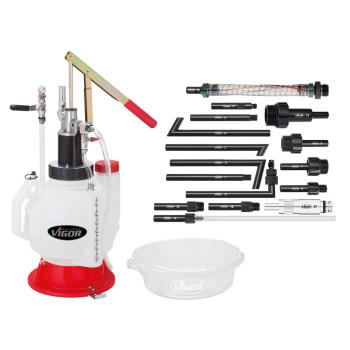 Plnička olejov so sadou adaptérov VIGOR V4385N (1)