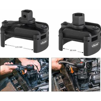Univerzálny kľúč na olejové filtre 80 - 115 mm VIGOR V4414 (1)