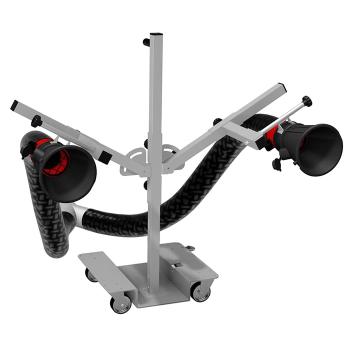 Odsávacie lieviky zdvojené s pojazdným statívom GYNMA (1)