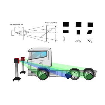 Prístroj na meranie geometrie kolies XP-A12 (3)